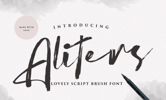 Aliters Font Fonts Free Download Aliters Font - Featured Image