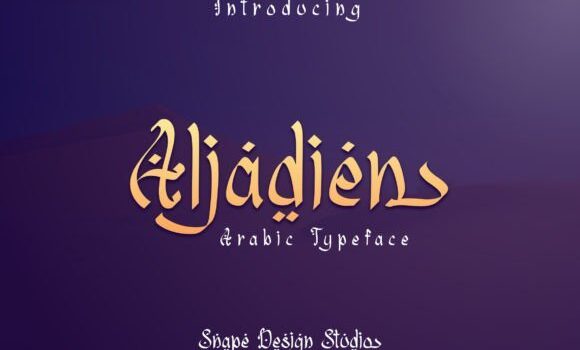 Aljadien Font - Featured Image