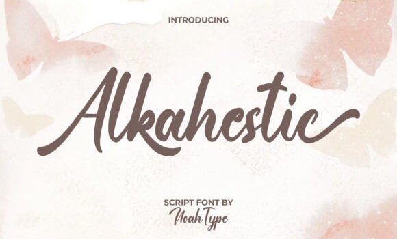 Alkahestic Font - Featured Image