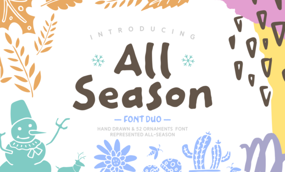All Season Font - Featured Image