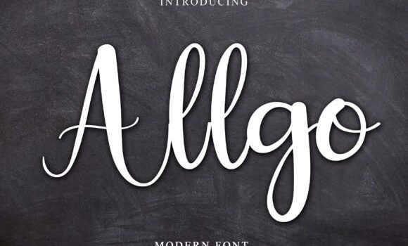 Allgo Font - Featured Image