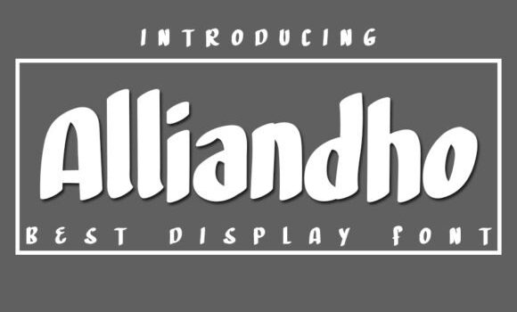 Alliandho Font Fonts Free Download Alliandho Font - Featured Image