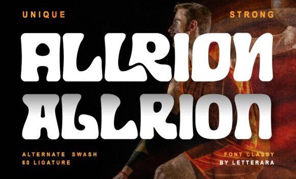 Allrion Font - Featured Image