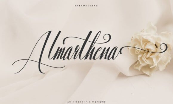 Almarthena Font - Featured Image