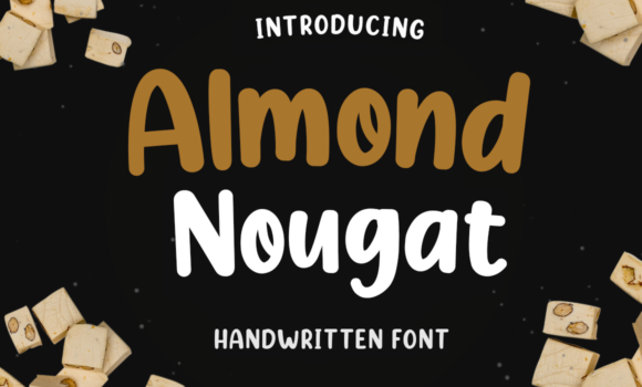 Almond Nougat Font - Featured Image