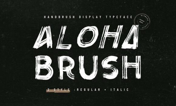 Aloha Brush Font Fonts Free Download Aloha Brush Font - Featured Image