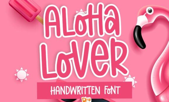 Aloha Lover Font - Featured Image