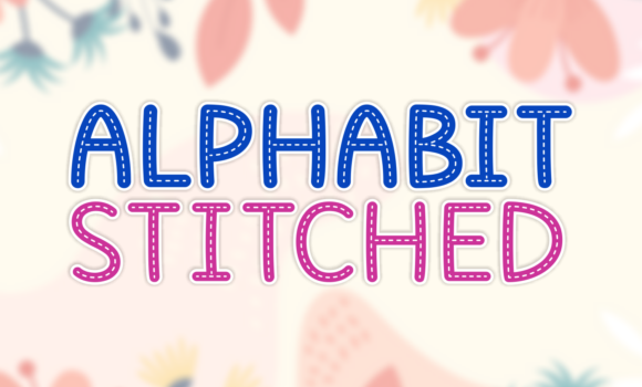 Alphabit Stitched Font Fonts Free Download Alphabit Stitched Font - Featured Image