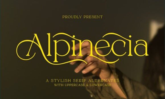 Alpinecia Font - Featured Image