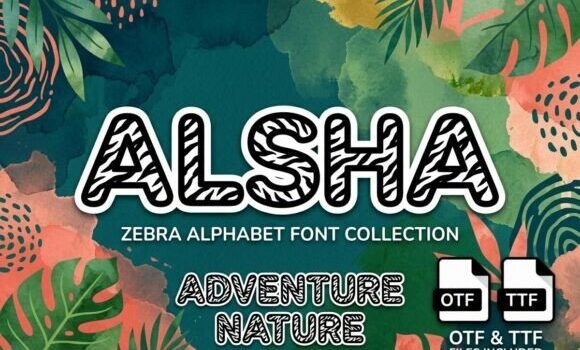 Alsha Font - Featured Image