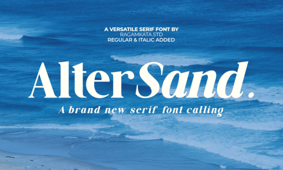 Alter Sand Font Fonts Free Download Alter Sand Font - Featured Image