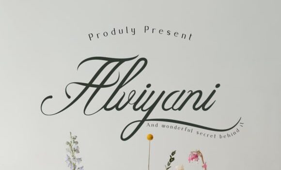 Alviyani Font - Featured Image