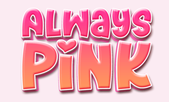 Always Pink Font - Featured Image