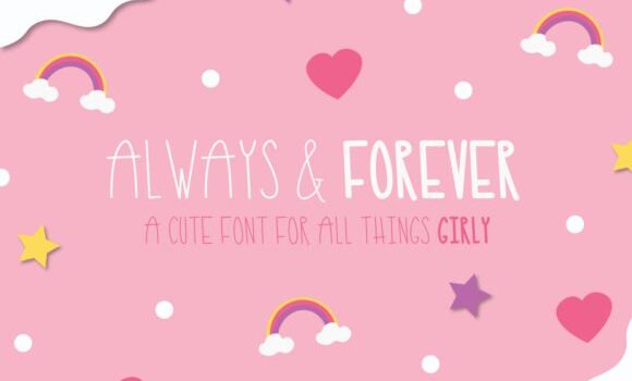 Always and Forever Font - Featured Image