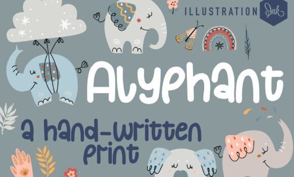 Alyphant Font - Featured Image
