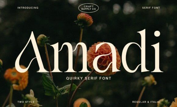Amadi Font - Featured Image