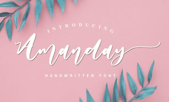 Amanday Font - Featured Image