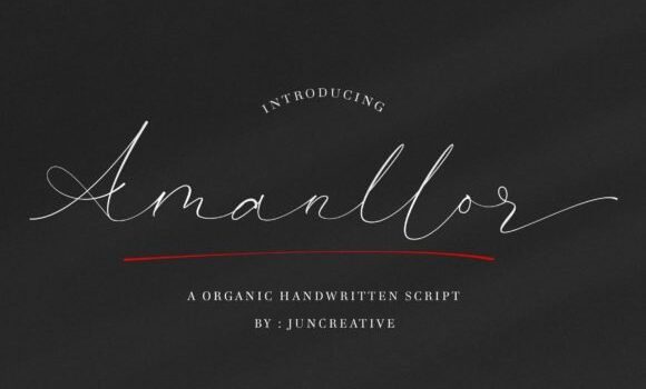 Amanllor Font - Featured Image
