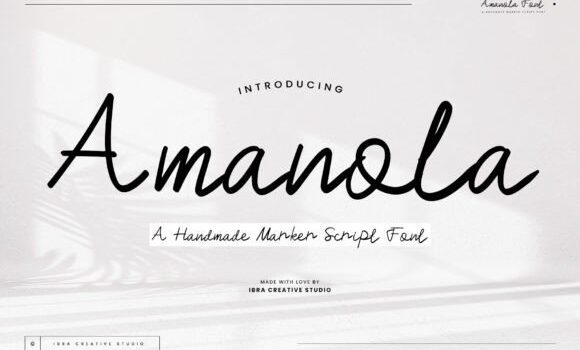 Amanola Font - Featured Image
