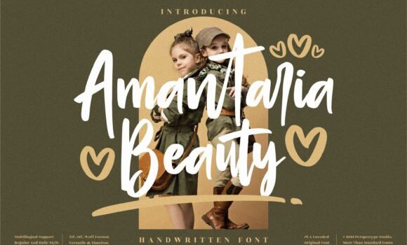 Amantaria Beauty Font - Featured Image