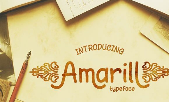 Amarill Font - Featured Image