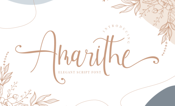 Amarithe Font - Featured Image