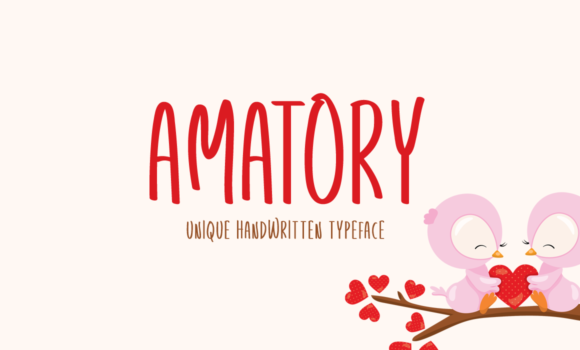 Amatory Font Fonts Free Download Amatory Font - Featured Image
