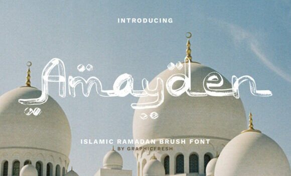 Amayden Font - Featured Image