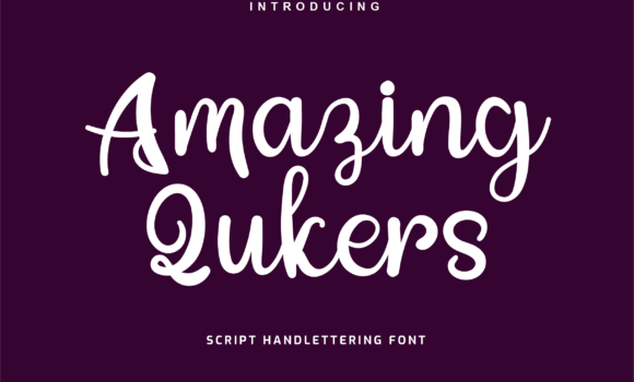 Amazing Qukers Font - Featured Image