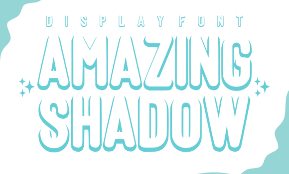 Amazing Shadow Font - Featured Image