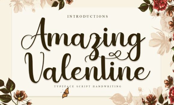 Amazing Valentine Font - Featured Image