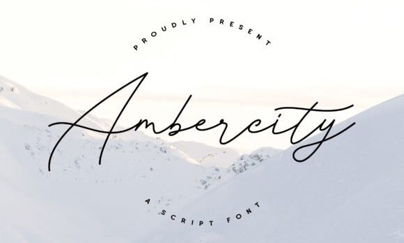 Ambercity Font Fonts Free Download Ambercity Font - Featured Image