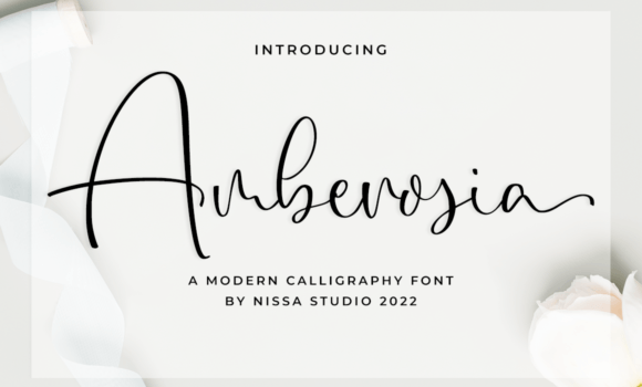 Amberosia Font - Featured Image