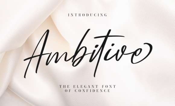 Ambitive Font Fonts Free Download Ambitive Font - Featured Image
