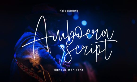 Amboera Script Font - Featured Image