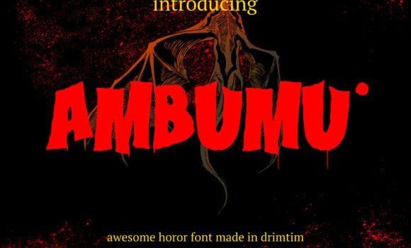 Ambumu Font Fonts Free Download Ambumu Font - Featured Image