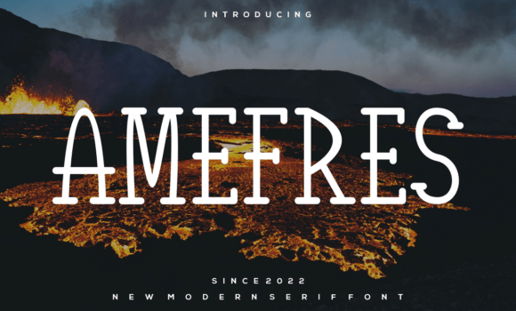 Amefres Font - Featured Image
