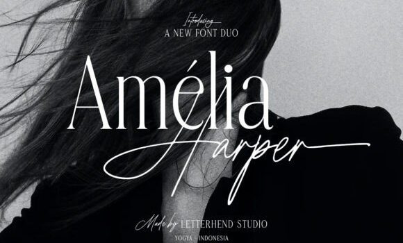 Amelia Harper Font Fonts Free Download Amelia Harper Font - Featured Image