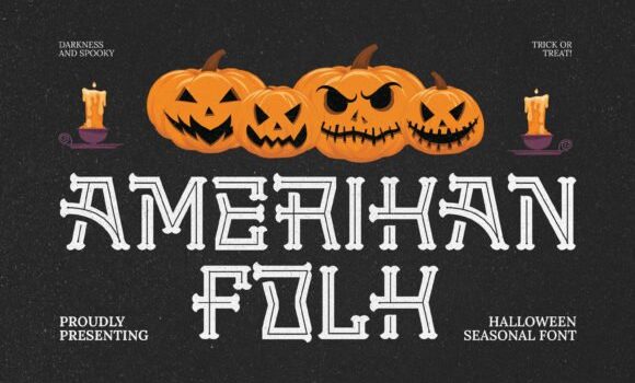 Amerikan Folk Font - Featured Image