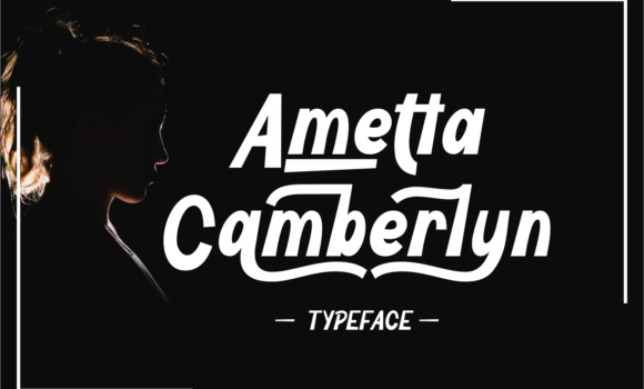 Ametta Camberlyn Font - Featured Image