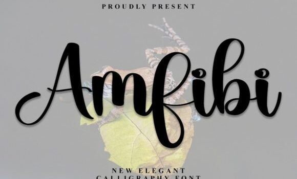 Amfibi Font - Featured Image