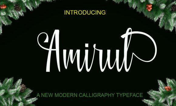 Amirul Font - Featured Image