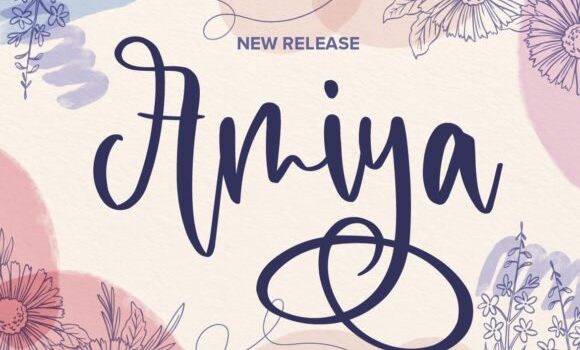 Amiya Font Fonts Free Download Amiya Font - Featured Image