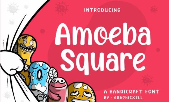 Amoeba Square Font Fonts Free Download Amoeba Square Font - Featured Image