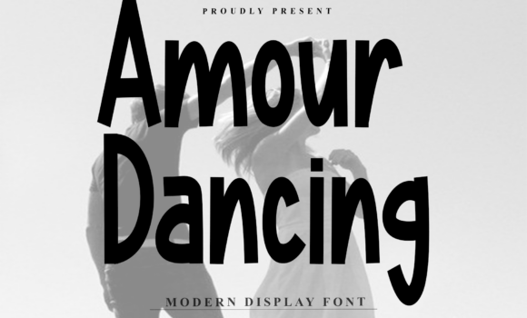 Amour Dancing Font - Featured Image