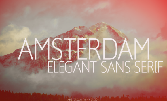 Amsterdam Thin Font Fonts Free Download