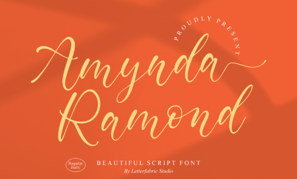 Amynda Ramond Font Fonts Free Download Amynda Ramond Font - Featured Image
