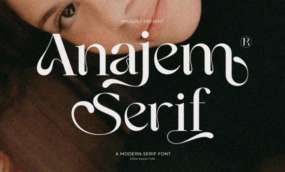 Anajem Serif Font - Featured Image