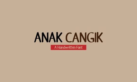 Anak Cangik Font Fonts Free Download Anak Cangik Font - Featured Image
