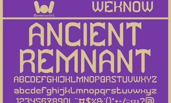 Ancient Remnant Font Fonts Free Download Ancient Remnant Font - Featured Image